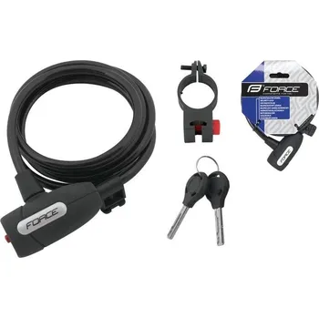 Zámek na kolo Zámek na kolo Force LUX 180cm/8mm