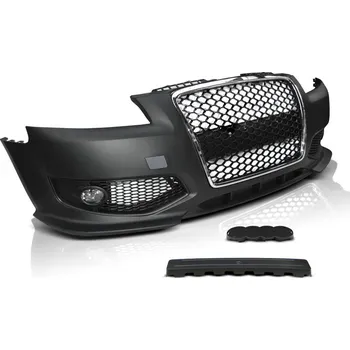 Nárazník Tuning Tec Přední nárazník AUDI A3 06.2005-04.2008 RS STYLE CHROM ČERNÝ