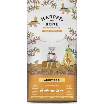 Krmivo pro psa Harper & Bone Harper and Bone Dog Adult Large & Medium divoké hory 2 kg