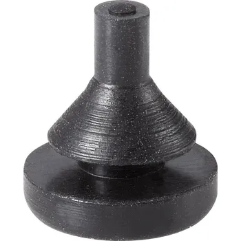 PB Fastener 1287-01 tlumicí přístrojová nožička se západkou černá (Ø x v) 7.8 mm x 8.8 mm 1 ks
