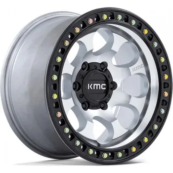 Alu kolo KMC Alu kola Kmc Km550 Riot Sbl 8.5x17 5x127 ET10 Machined W/Satin Black Lip 71.5