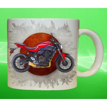 hrnek s motorkou YAMAHA FZ-07 ABS III