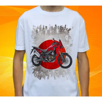 Pánské tričko tričko HONDA Africa Twin 3XL (tričko s motorkou )