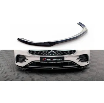 Autodíl Spojler pod nárazník lipa V.1 Mercedes-Benz E-Class W213 Coupe (C238) / Cabriolet (A238) AMG-Line / 53 AMG černý leský plast