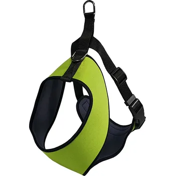 Postroj pro psa Huhubamboo postroj do auta neopren zelený | M