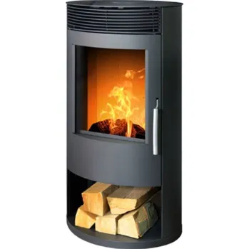 Krbová kamna ABX, spol. s.r.o. ABX TARTU 5 krbová kamna 2,5-7kW, černá