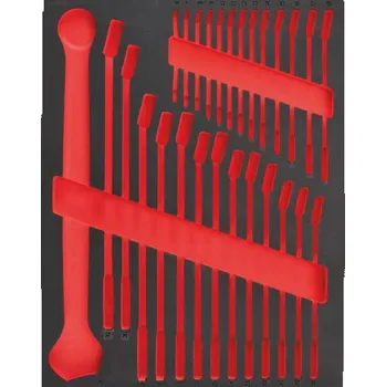 Skříňka na nářadí MILWAUKEE Prázdná pěnová vložka pro sadu kombinovaných klíčů Maxbite 27 ks 4932493676