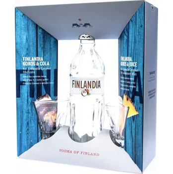 Vodka Vod Finlandia Coco. 37,5% 0,7l (holá láhev)