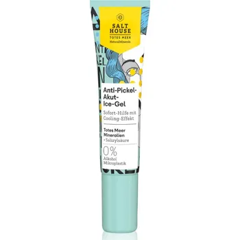 Pleťový krém Salt House Natural Minerals Anti-pimple Acute Cooling Gel chladivý gel proti akné 15 ml