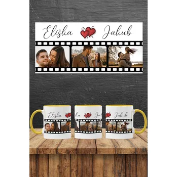 MMO Hrnek s vlastními jmény 330 ml Žlutá