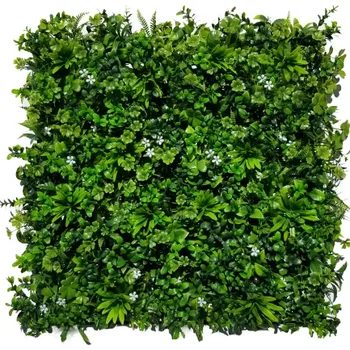 umělá květina Umělý květinový panel sedum white flower