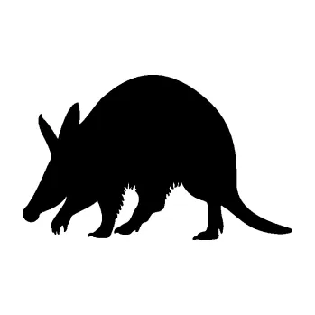 Samolepící dekorace SAMOLEPKA Mravenečník 002 levá (01 - černá) NA AUTO, NÁLEPKA, FÓLIE, POLEP, TUNING, VLASTNÍ TEXT, TISK, AUTOSAMOLEPKY.cz, POLEPY, OBRÁZEK, LOGO, SAMOLEPKY