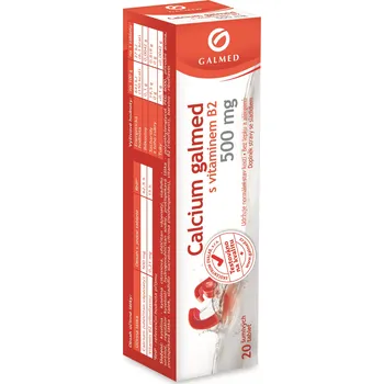 Galmed Calcium 500 mg 20 tbl.
