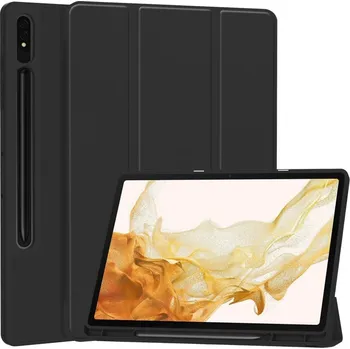 Pouzdro na tablet VSECHNONAMOBIL 62803 LEATHER Zaklápěcí obal pro Samsung Galaxy Tab S9+ / S10+ černý