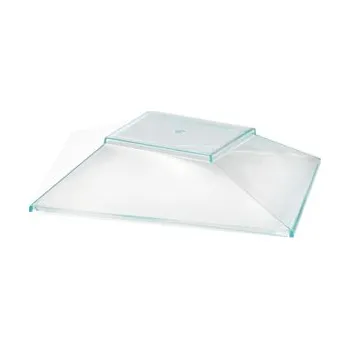 Jednorázové nádobí Gastro obaly Plastové průhledné transparentní víčko ke kelímku 321CHARMET120-T (min. počet 1000ks)