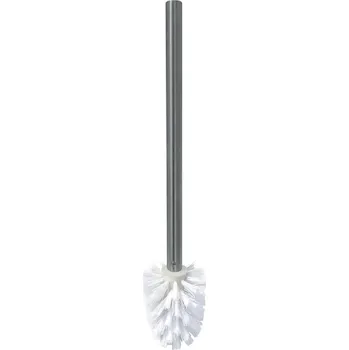 WC štětka Sapho X-STEEL - Náhradní WC kartáč s rukojetí, chrom NDX311