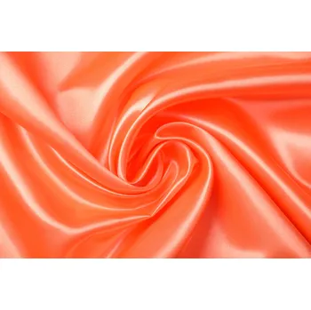 Satén oranžové barvy 04796/136