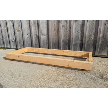 Vyvýšený záhon Vyvýšený záhon Pružný Zahradník 200x60x10cm