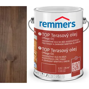 Olej na dřevo Remmers TOP terasový olej / Pflege-Öl 2,5L Palisandr + dárek k objednávce nad 1000Kč