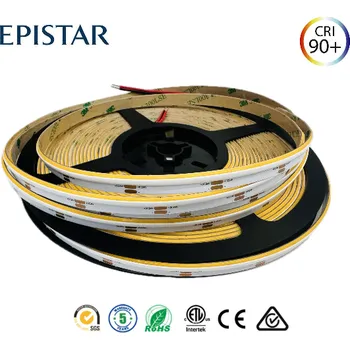 LED páska Ledshopik LED pásek PROFI COB EPISTAR s bočním svitem | 10W | 24V | IP20 | 8MM | - STUDENÁ BÍLÁ - 6500K