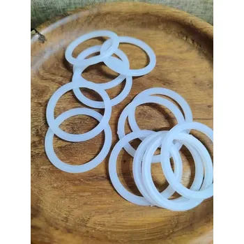 Uchycení záclony a závěsu Plastový kroužek Ø34 mm barva čirá