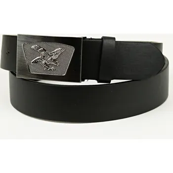 Opasek KUTTI Pánský černý opasek BK06 Délka opasků: 120