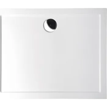 Sprchová vanička POLYSAN KARIA sprchová vanička z litého mramoru, obdélník 90x80x4cm, bílá 63511