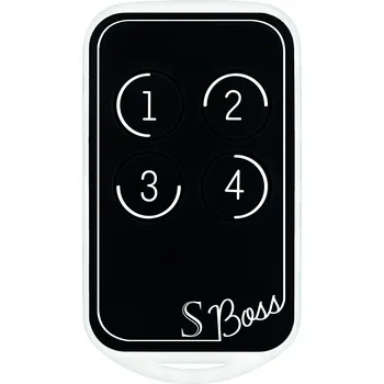 Dálkový ovladač vrat BOSS-SQCD4 univerzální kopírovací ovladač 433,92 Mhz s automatickým rozpoznáním QUARTZ frekvence