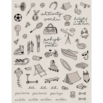 samolepka Samolepky - Venkovní aktivity