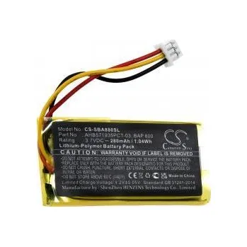 Baterie kompaibel s Sennheiser sada 880 3,7V 280mAh