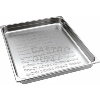 Gastronorm GN 2/1 (h=150 mm) nerezová děrovaná