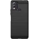 Beweare Ohebný carbon kryt na Nokia C22 - černý