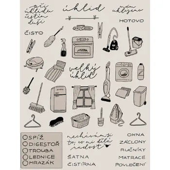 samolepka Samolepky - Úklid a čistota