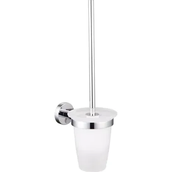 WC štětka JB Sanitary KB15 00 WC štetka s držákem a skleněnou nádobkou