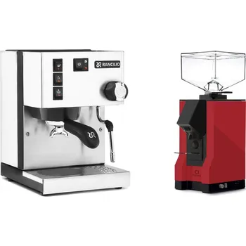 Kávovar Rancilio Silvia E, white + Eureka Mignon Silenzio, BL ferrari…