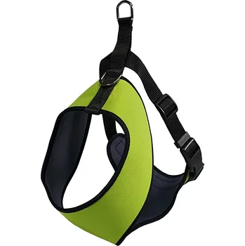 Postroj pro psa Huhubamboo postroj do auta neopren zelený | XS