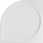 GELCO ARCA sprchová vanička z litého mramoru, čtvrtkruh, 90x90x3 cm, R550 PA559