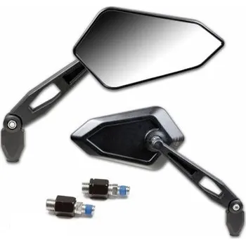 Zrcátko pro motocykl Zpětné zrcátko s kloubem na motorku nebo čtyřkolku (Moto zrcátka univerzální)