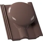 Střešní krytina KM Beta odvětrávací komplet / Briliant hnědý, betonový