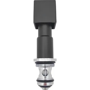 Vodovodní baterie SAPHO Přepínač k 1101-42, 1102-42, s hranatou rukojetí, černá mat ND1101-42-1B