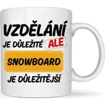 Hrneček - Vzdělání je důležité - Snowboard