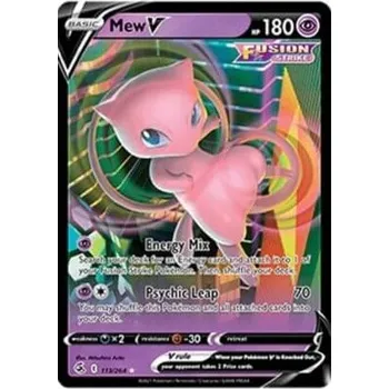 Karetní hra Pokémon karta Mew V z League battle Decku