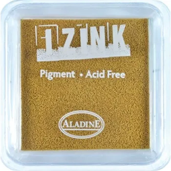 Hračka Aladine Razítkovací polštářek Aladine Izink Embossing - sienna, okrový