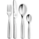 Sada příborů z nerezové oceli lesk, 16 ks