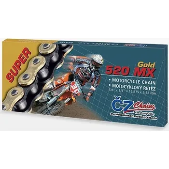 Motodíl Řetězová sada s ČZ MX GOLD HONDA CR 500 rok 92-01