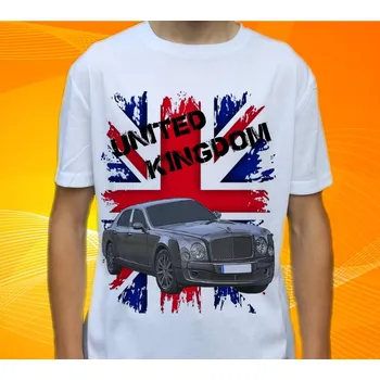 tričko Bentley Mulsanne XXL (tričko s autem , auto moto , veterán , sportovní , závodní a retro auta)