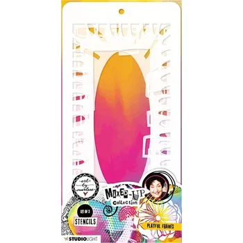 Studio Light Šablony Studio Light "Mixed-Up", DL, 3 ks - Hravé rámečky