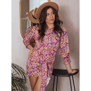 Dámské šaty Dstreet Barevné kvítkované šaty Kastia