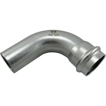 Vodovodní potrubí INOXPRESS oblouk 90° 22 mm M x F X001.022