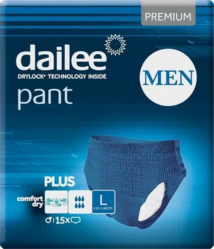 Inkontinenční kalhotky Dailee Pants Premium Plus Men Blue L 15 ks